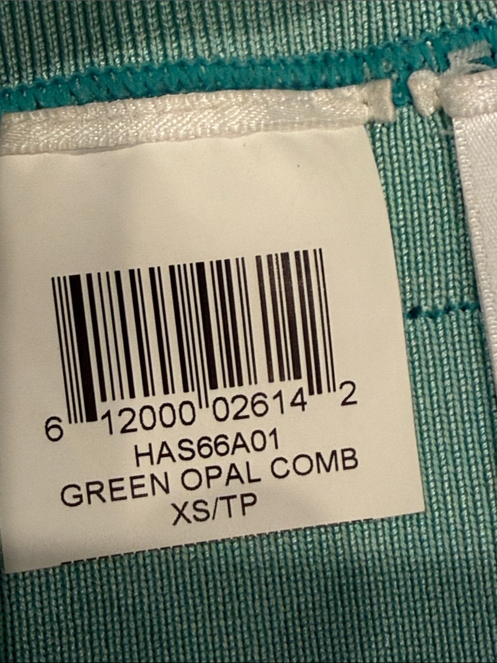 Hervé Léger Izzie Green Opal Combo Strapless Ombre Bandage Dress Size XS - Picture 12 of 13